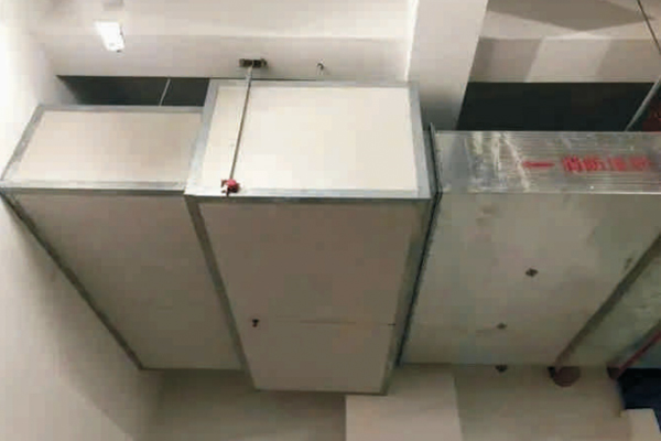 铁皮风管防火板耐火包覆系统 