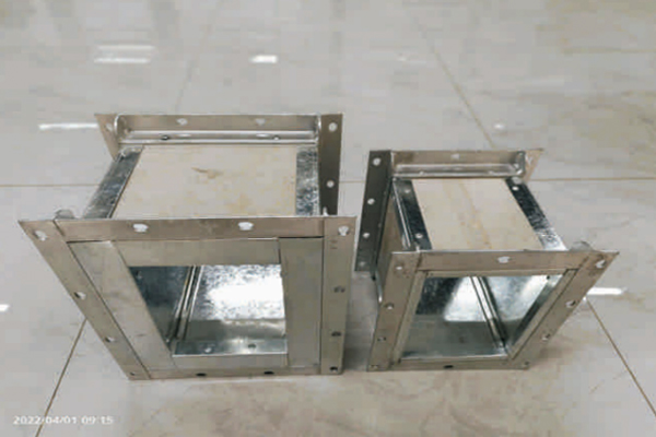 硅酸钙包裹式防火风管