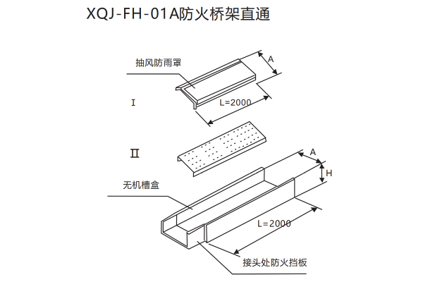 XQJ-FH防火电缆桥架