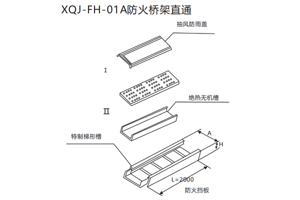 XQJ-FH防火电缆桥架