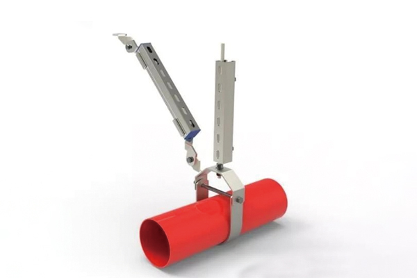 单管侧向抗震支架