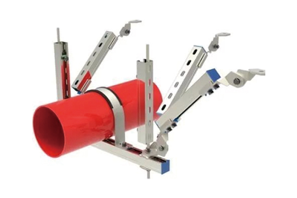 DN200以上单管双向抗震支架