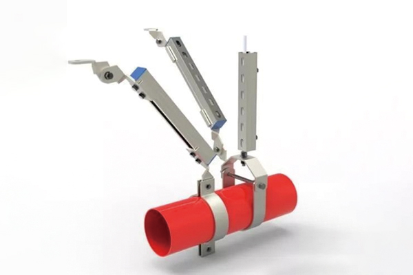 单管双向抗震支架